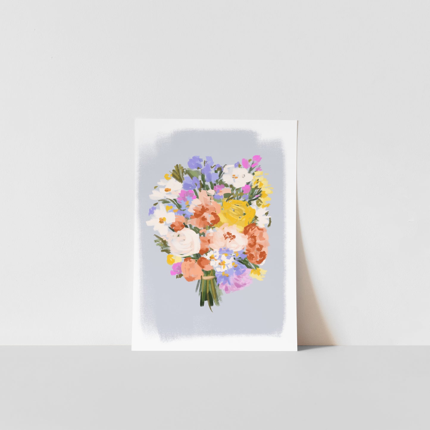 Flower Bouquet 4 / Floral Art Print