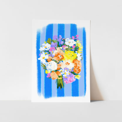 Flower Bouquet 4 / Floral Art Print