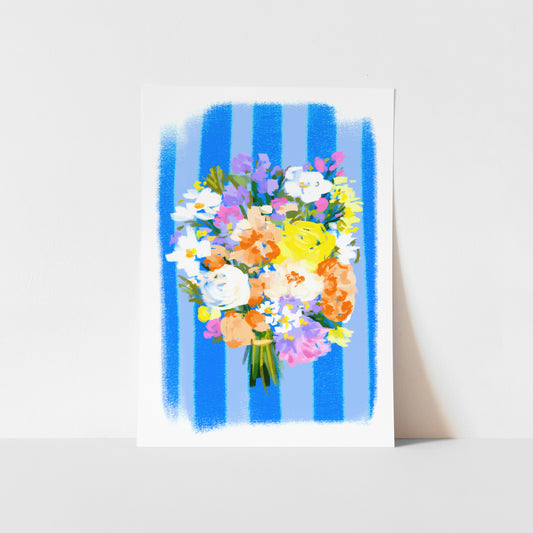 Flower Bouquet 4 / Floral Art Print