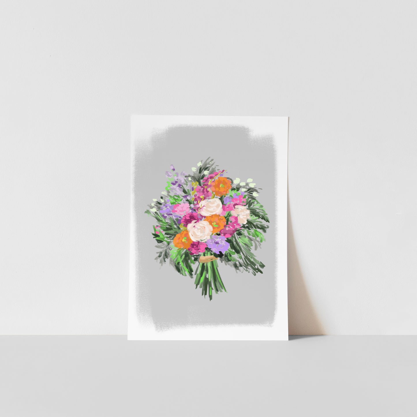 Flower Bouquet 5 / Floral Art Print