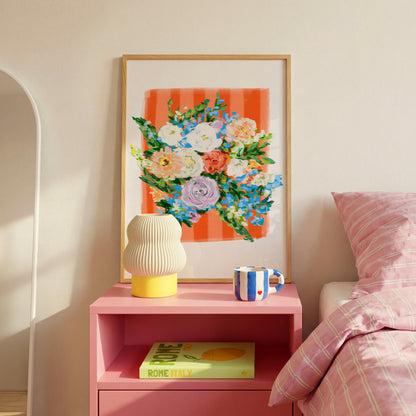 Flower Bouquet 6 / Floral Art Print