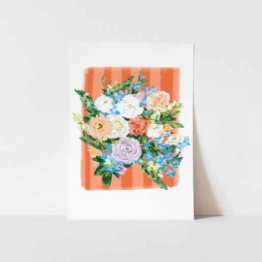 Flower Bouquet 6 / Floral Art Print