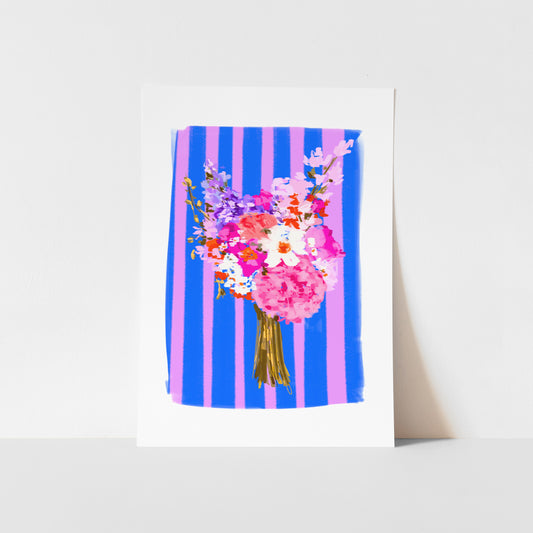 Flower Bouquet 7 / Floral Art Print