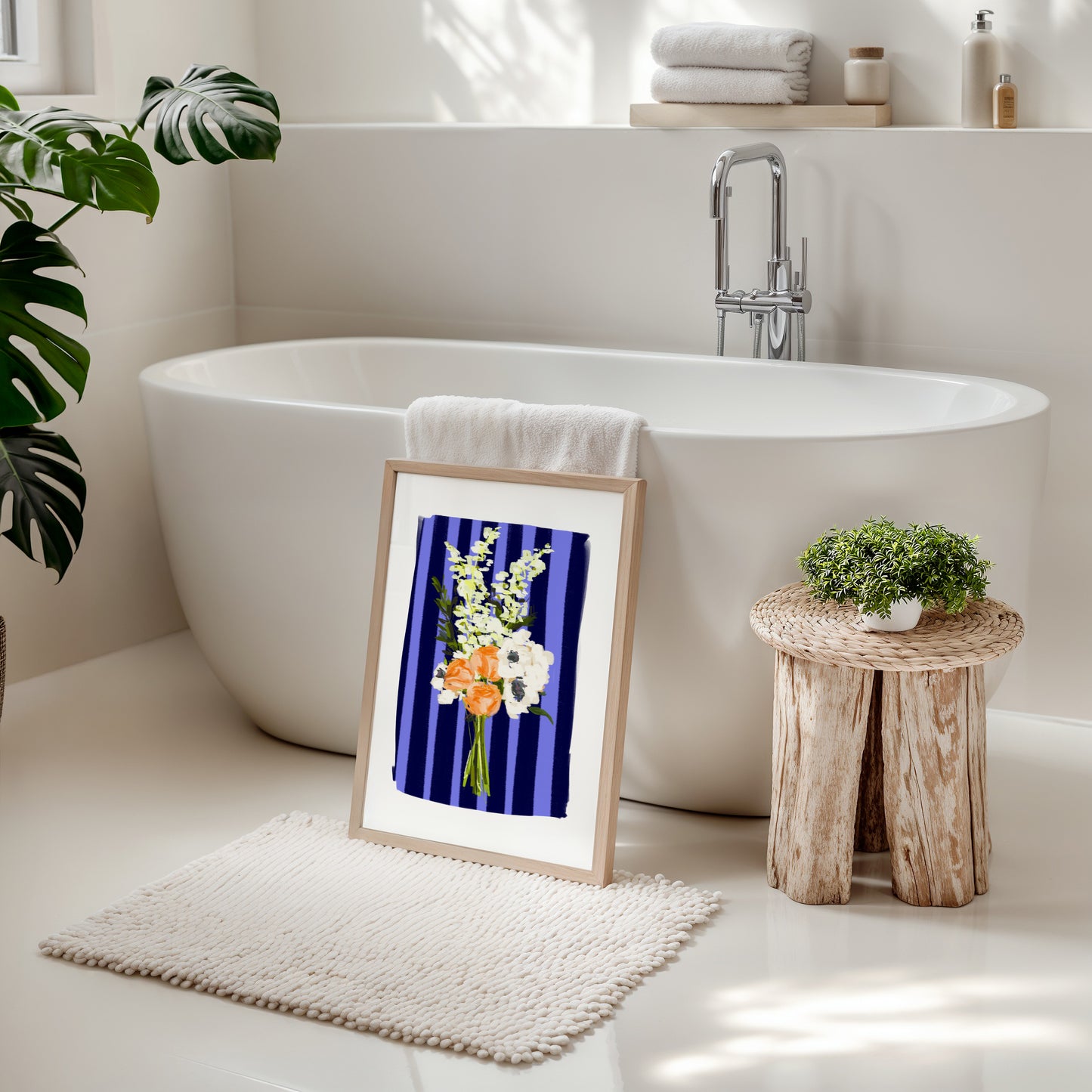 Flower Bouquet 8 / Floral Art Print