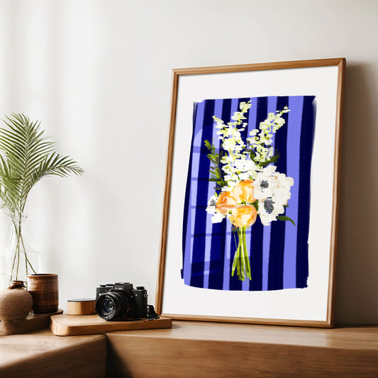 Flower Bouquet 8 / Floral Art Print
