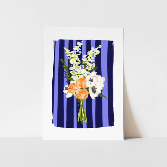 Flower Bouquet 8 / Floral Art Print