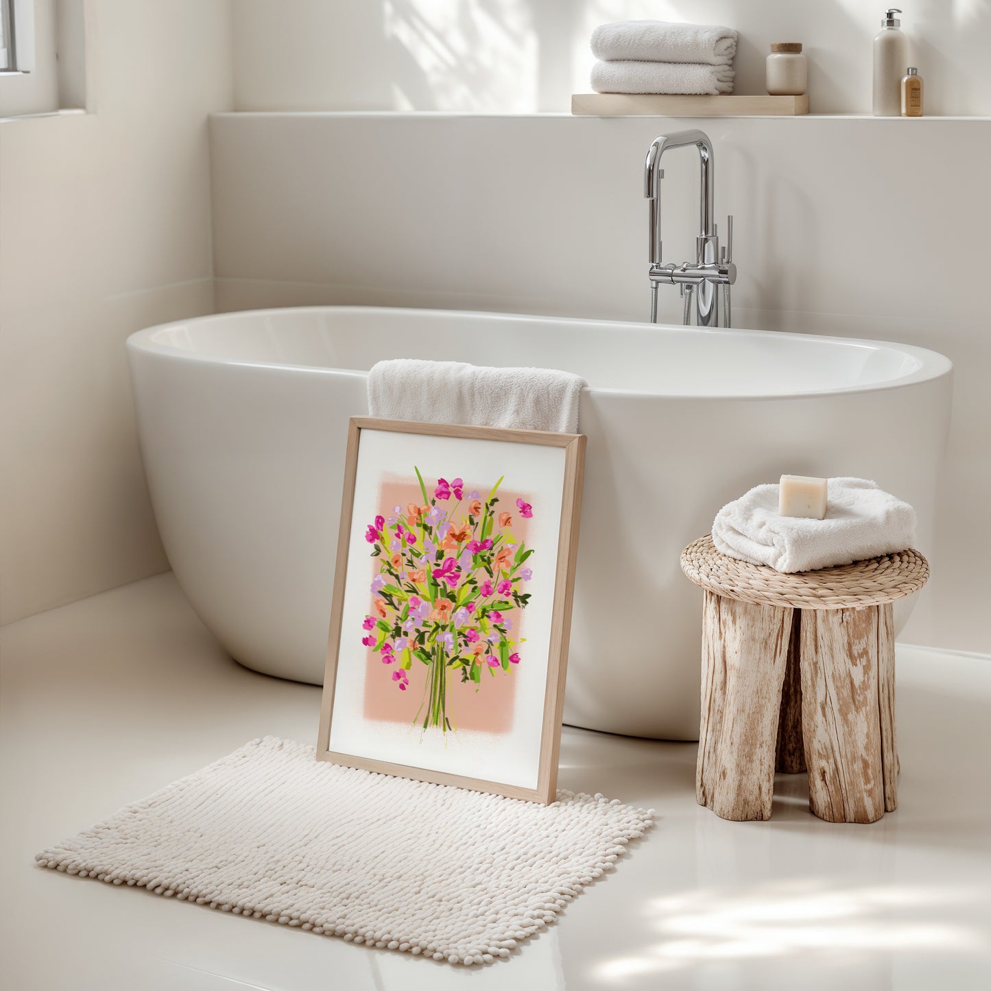 Flower Bouquet 11 / Floral Art Print