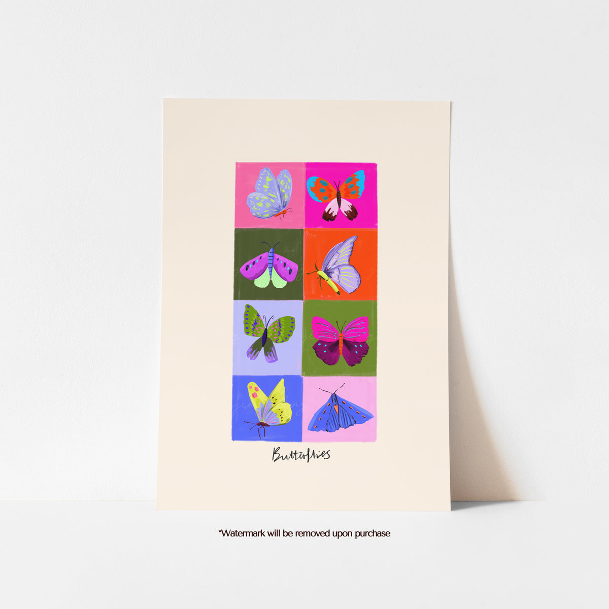 Butterflies Print