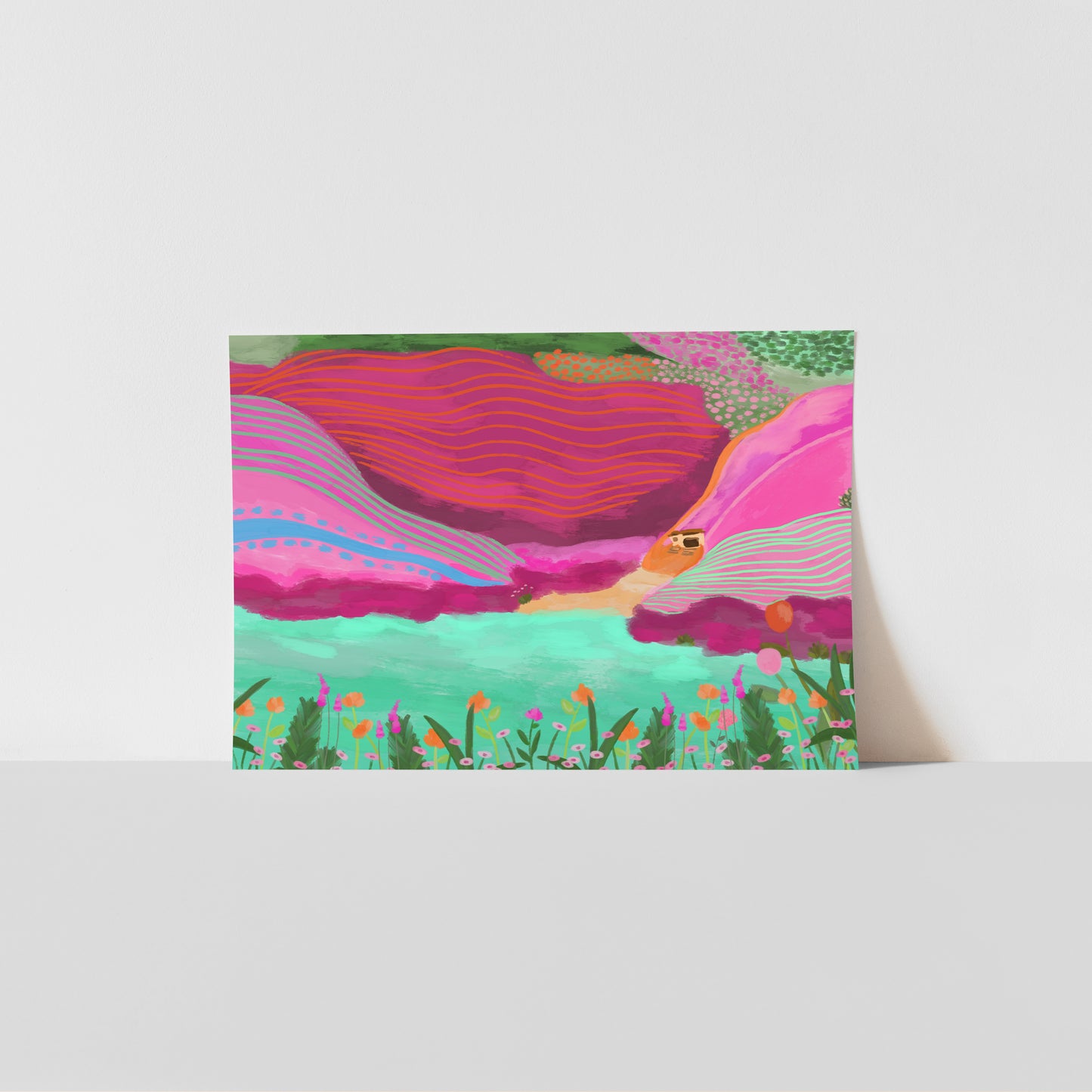 Chapel Porth / Cornwall Art Print