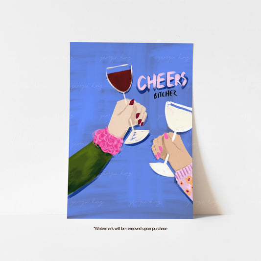 Cheers Print