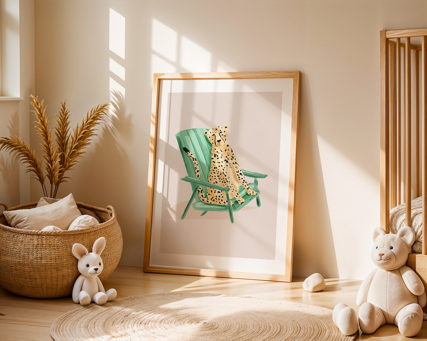 Cheetah / Kids Art Print