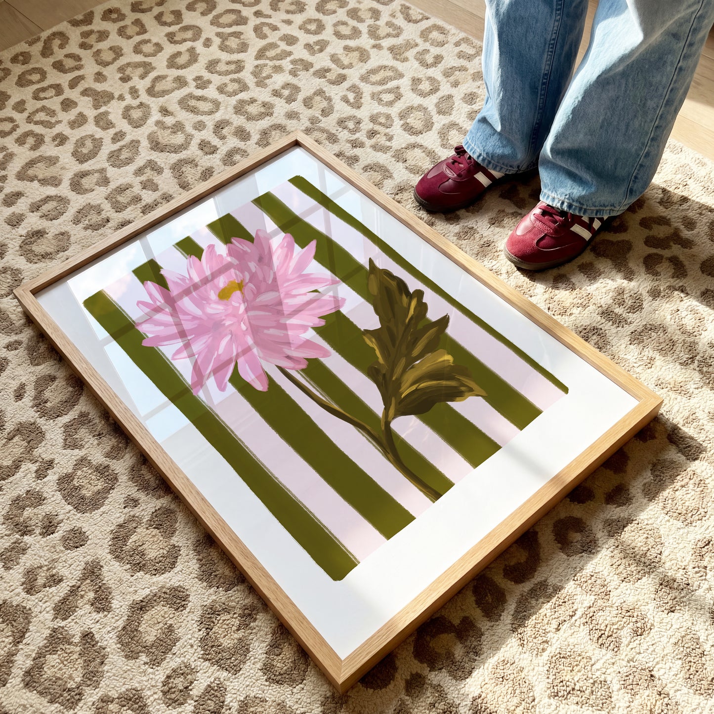 November Birth Flower / Floral Art Print