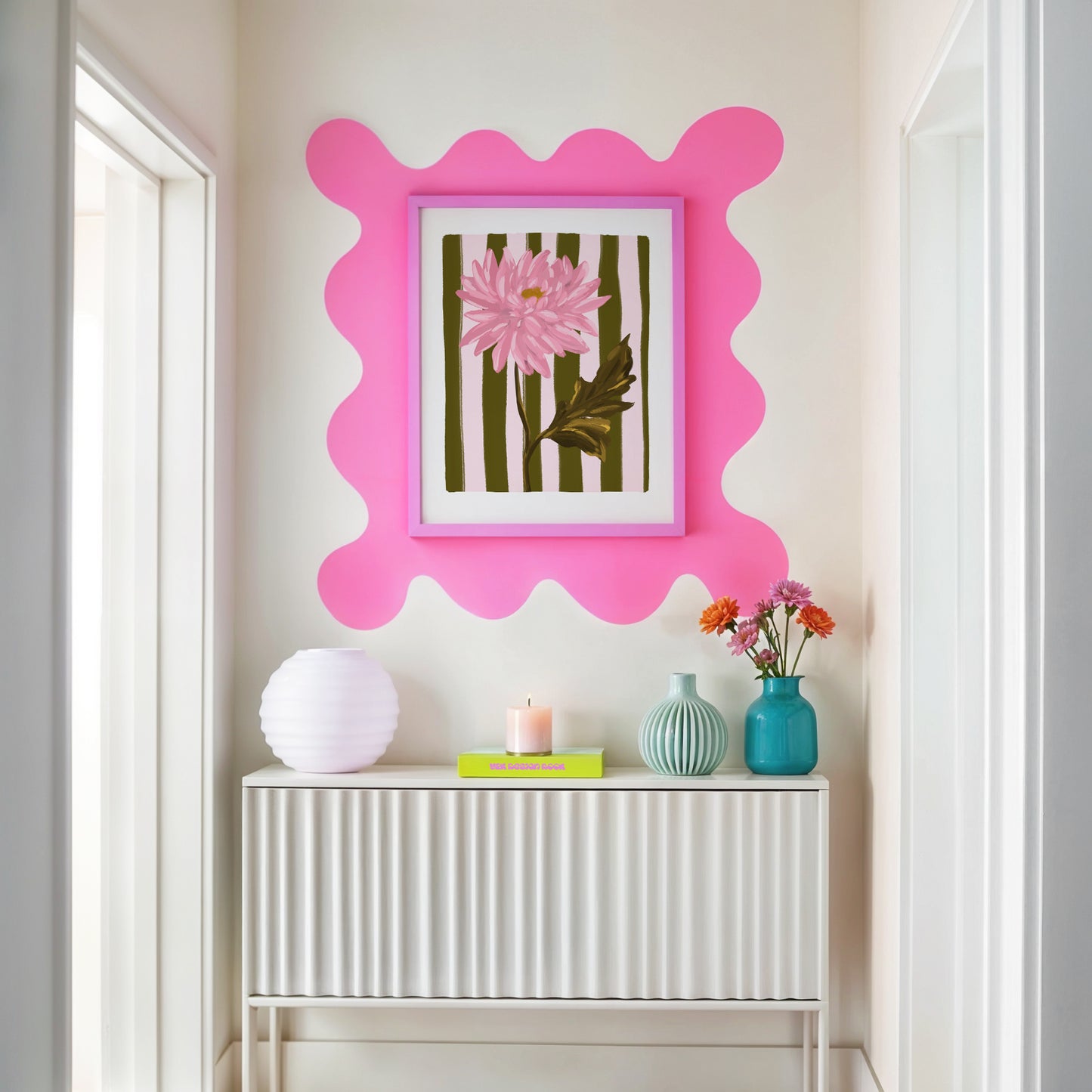 November Birth Flower / Floral Art Print