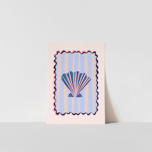 Clam Shell / Kids Art Print