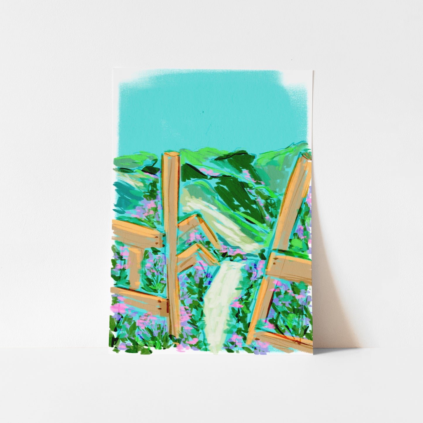 Coastal Walk / Coastal Art Print