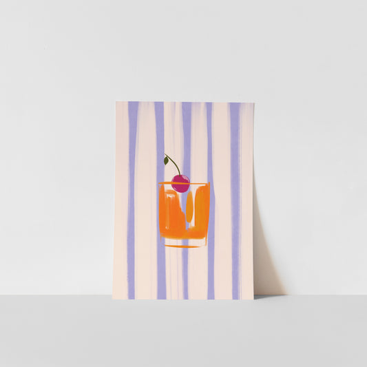 Cocktail Glass / Kitchen Art Print