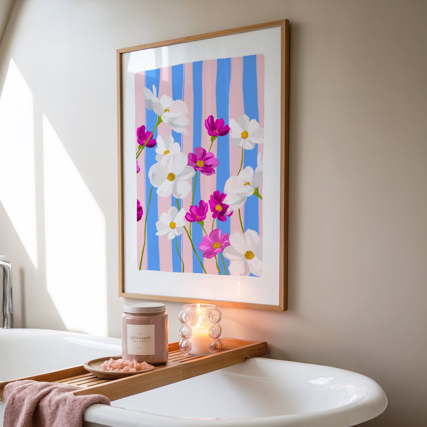 October Birth Flower / Floral Art Print