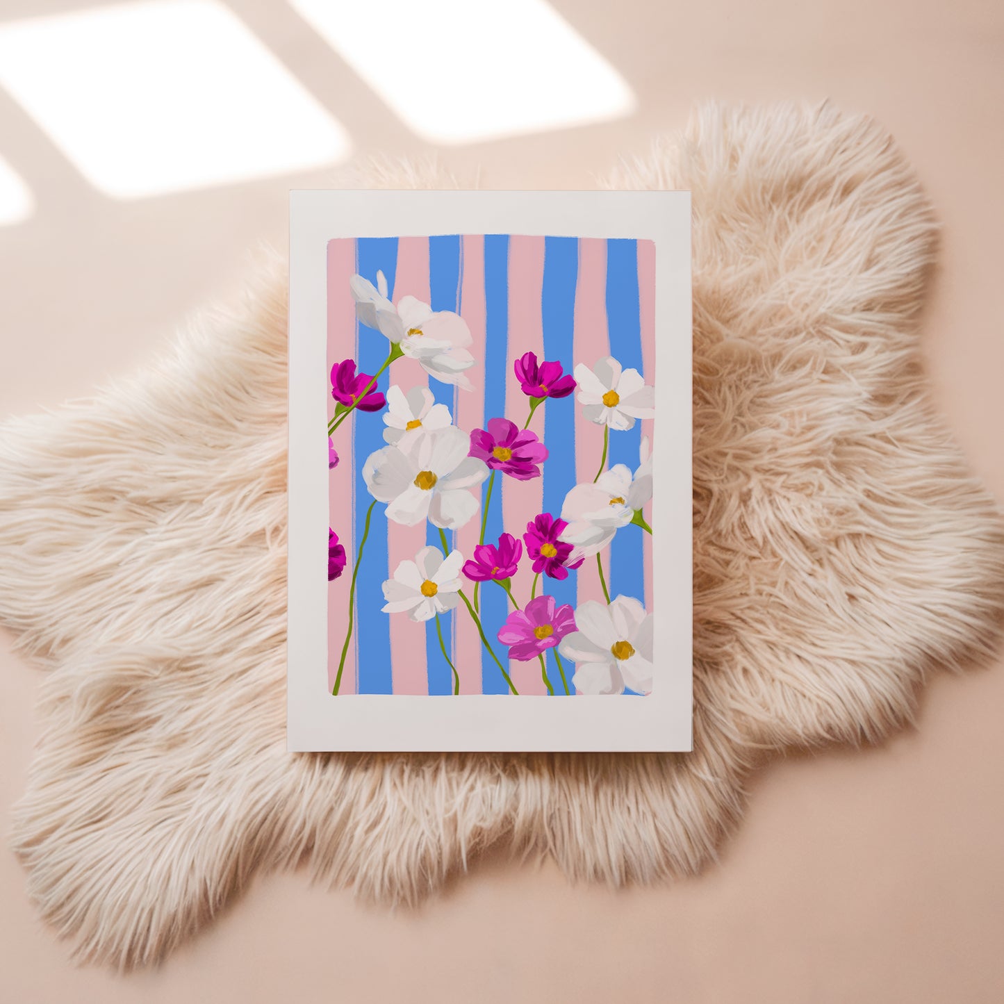 October Birth Flower / Floral Art Print