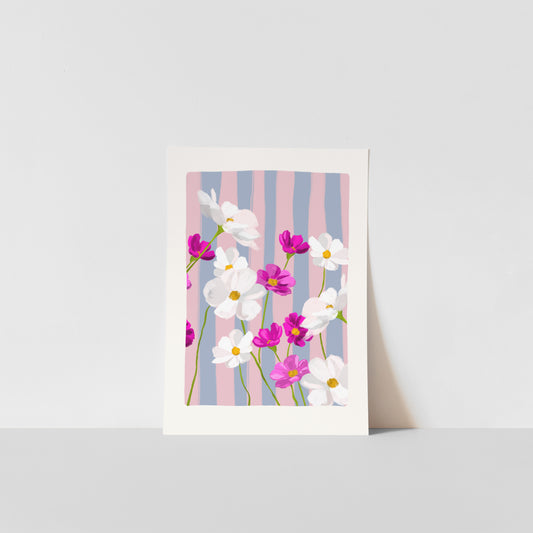 October Birth Flower / Floral Art Print