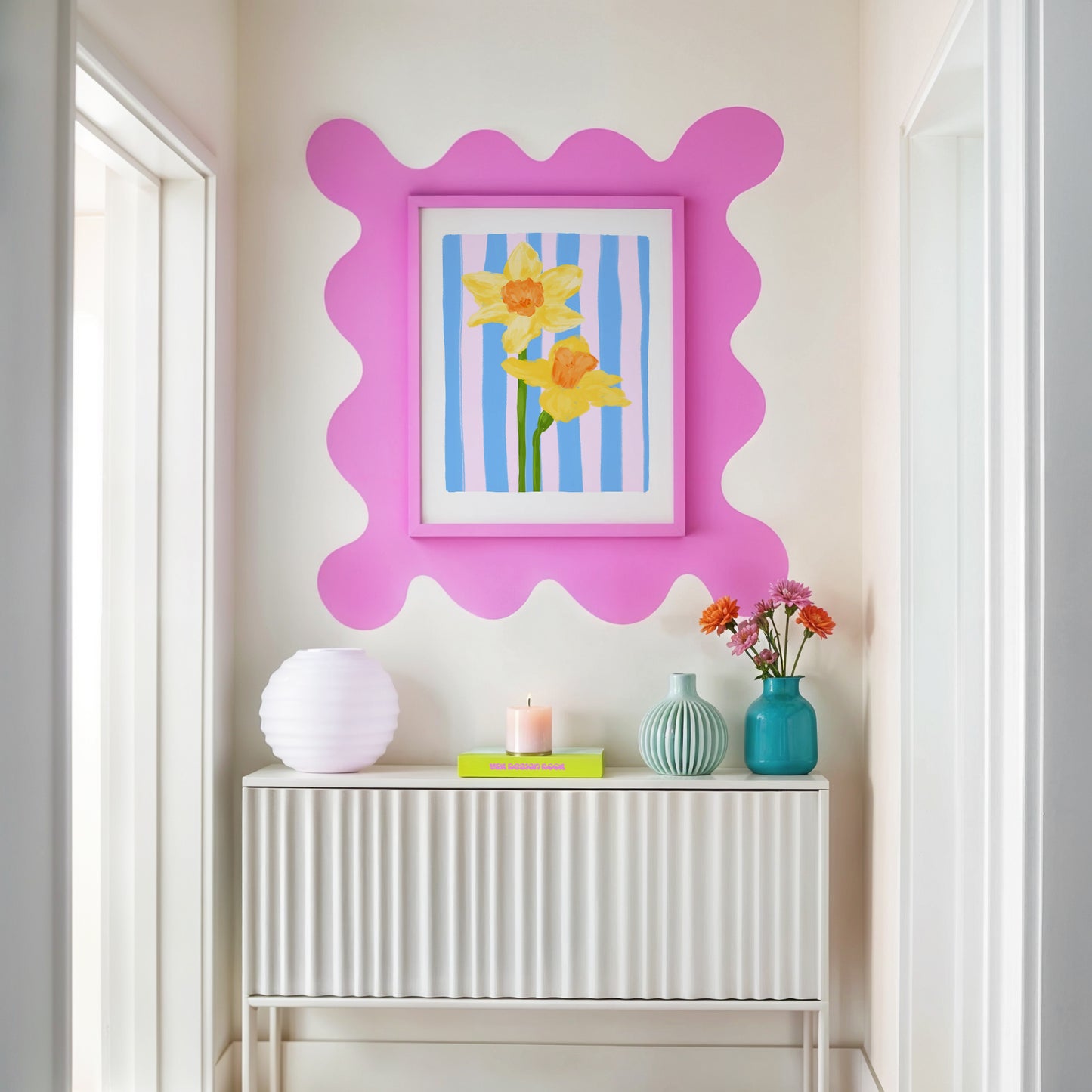 March Birth Flower / Floral Art Print