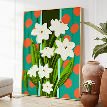 NEW December Birth Flower / Floral Art Print