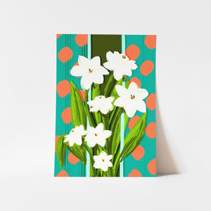 NEW December Birth Flower / Floral Art Print