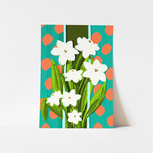 NEW December Birth Flower / Floral Art Print