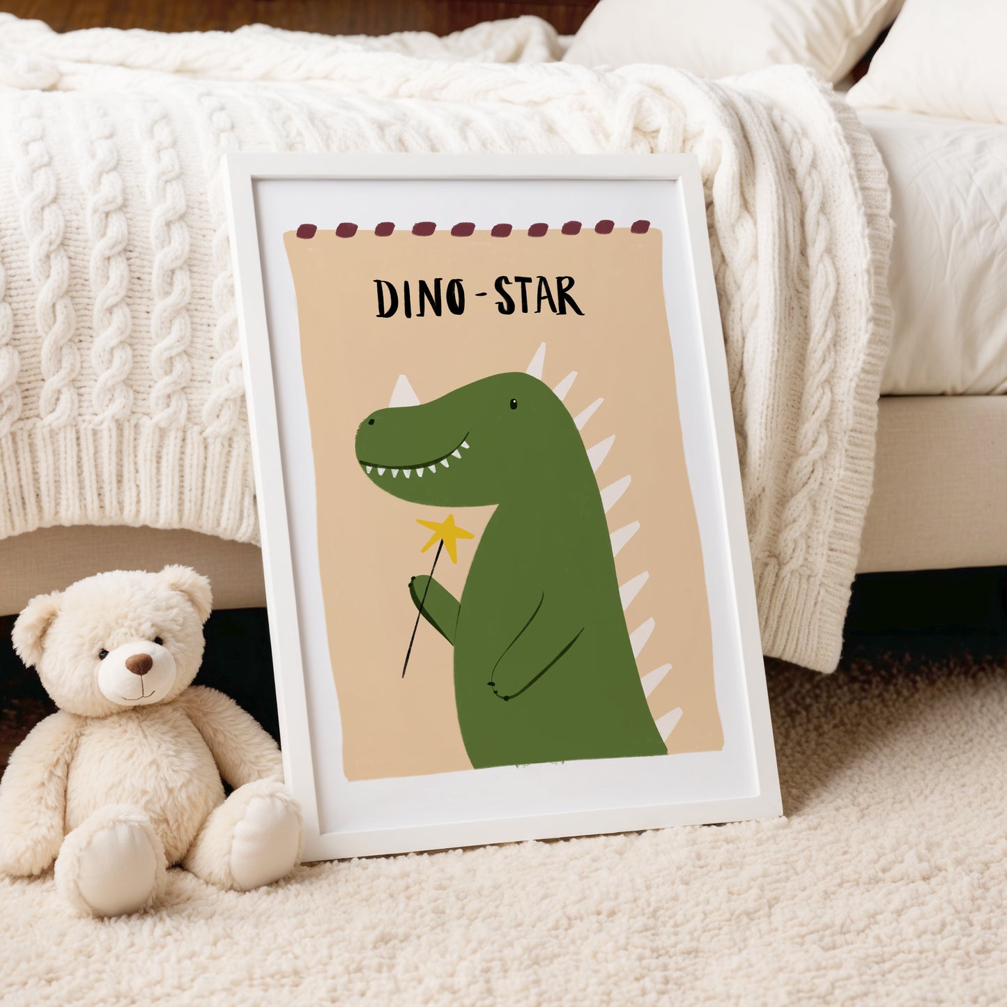 Dino / Kids Art Print