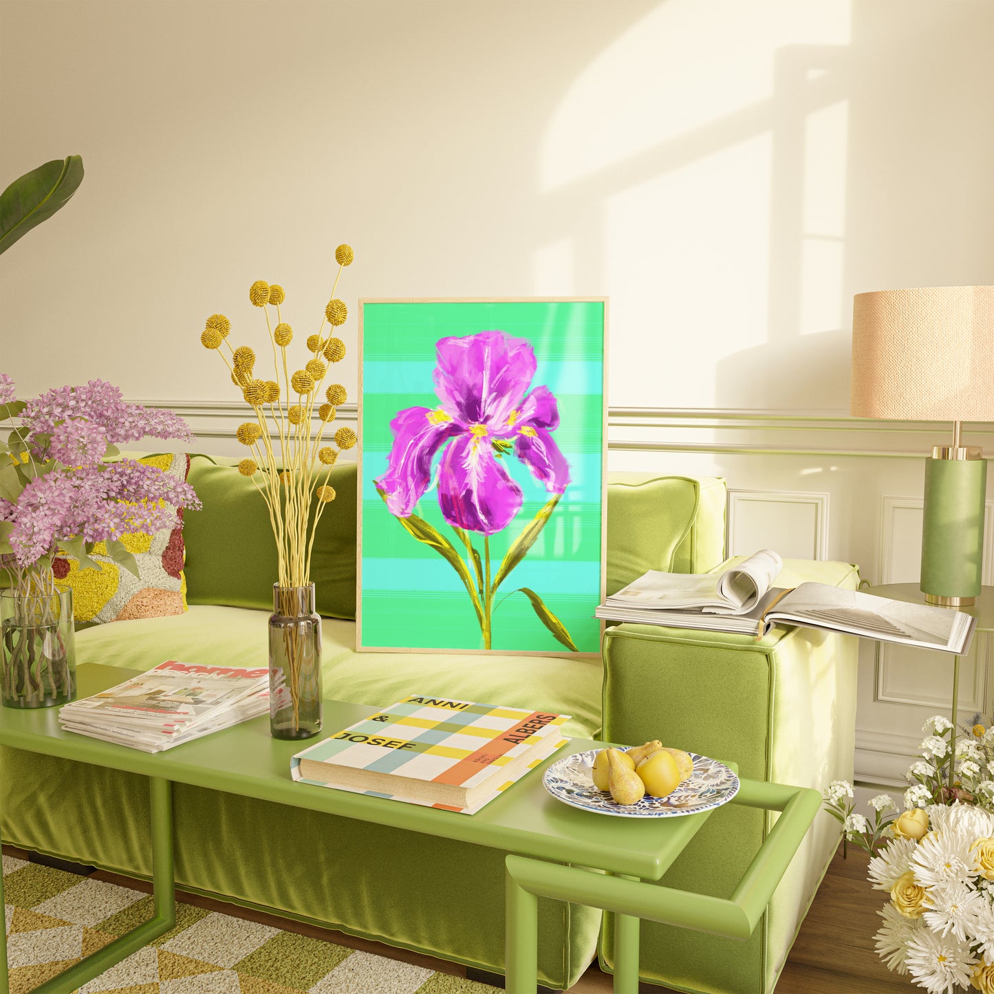 NEW February Birth Flower / Floral Art Print