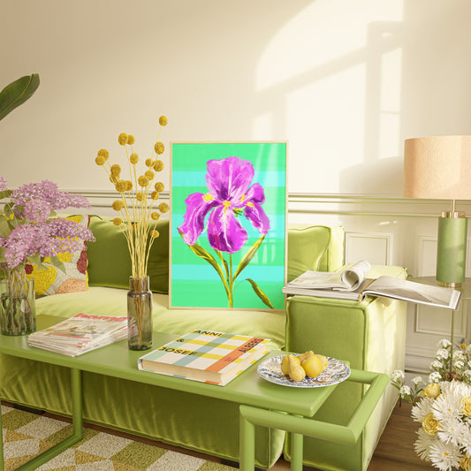 NEW February Birth Flower / Floral Art Print