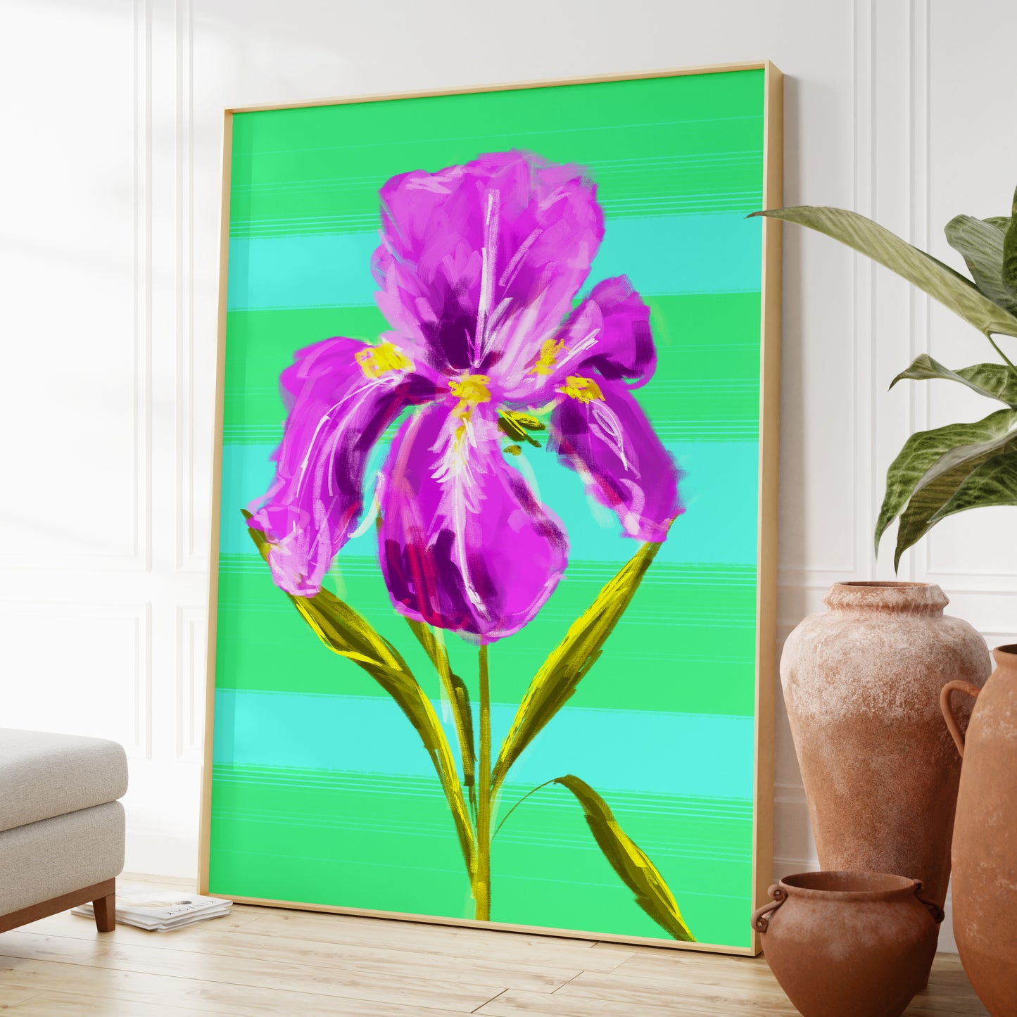NEW February Birth Flower / Floral Art Print