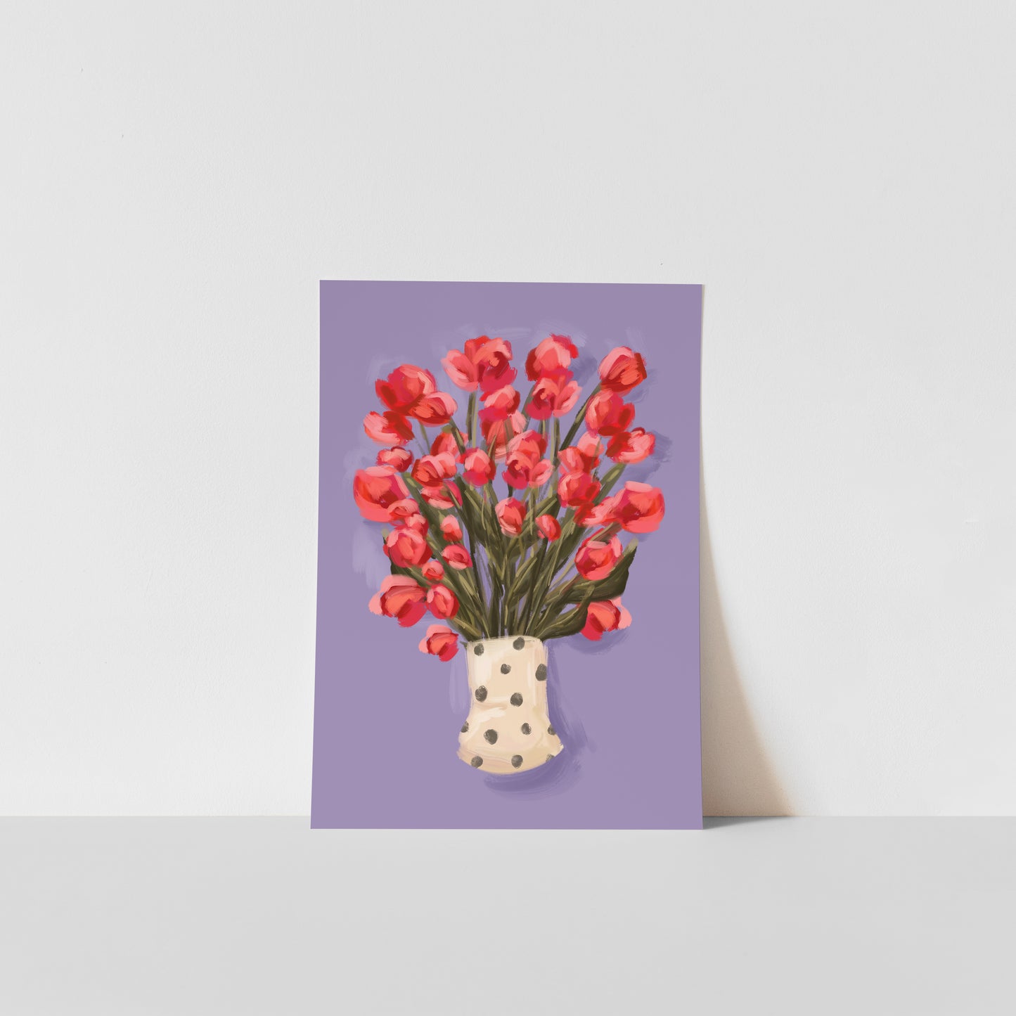 Flower Vase 2 / Floral Art Print