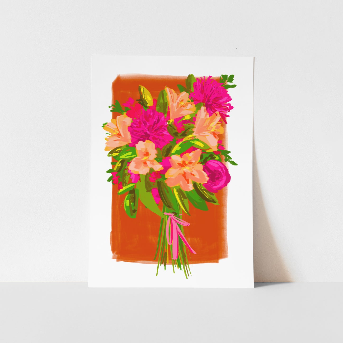 Flower Bouquet 17 / Floral Art Print