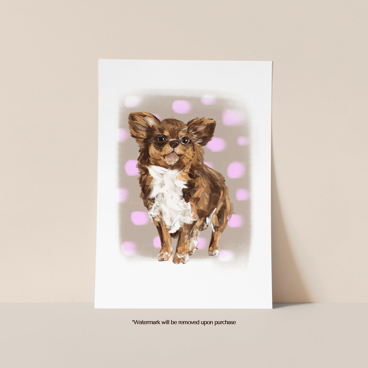 Chihuahua Dog Print