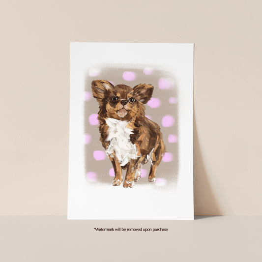 Chihuahua Dog Print