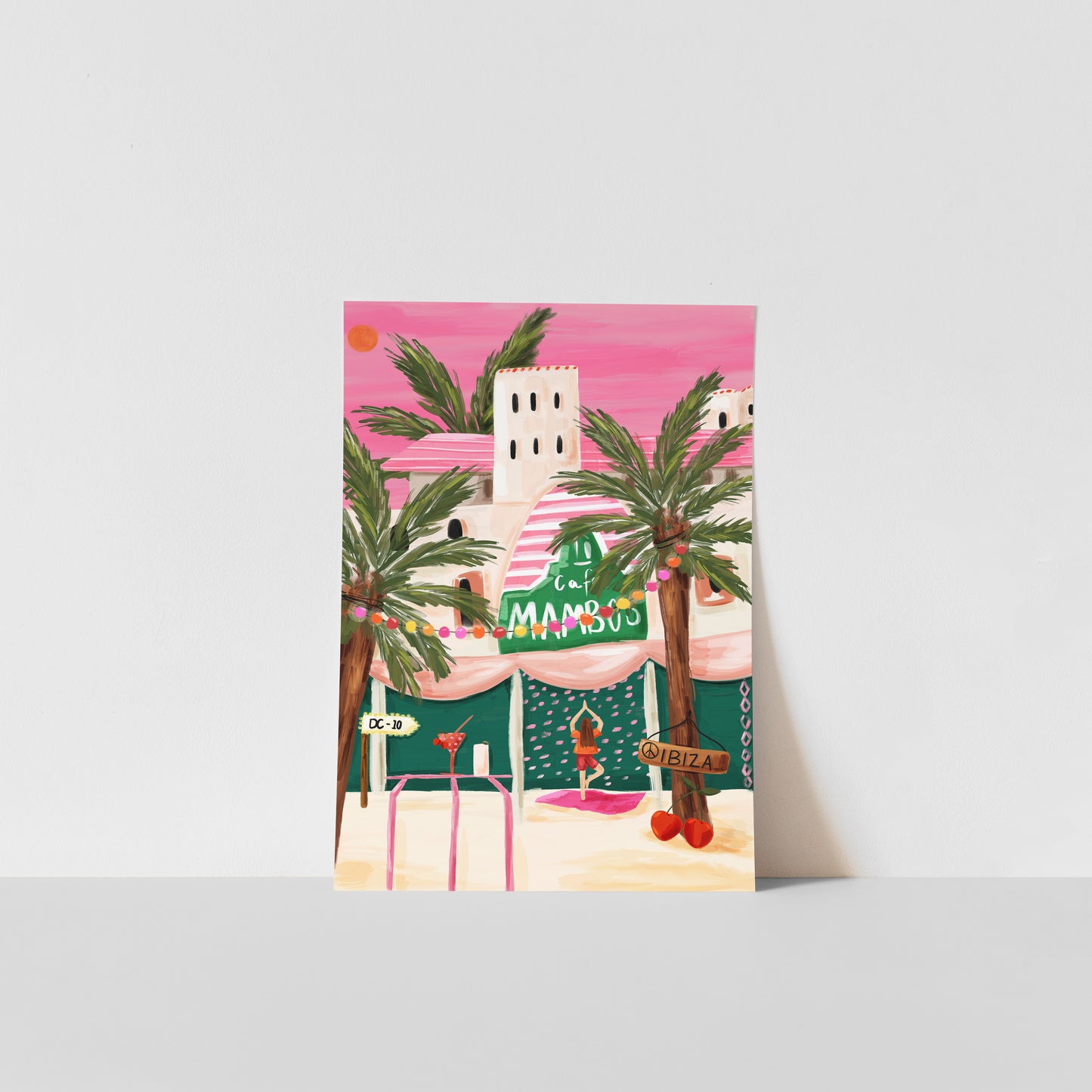 Ibiza Mashup / Travel Art Print