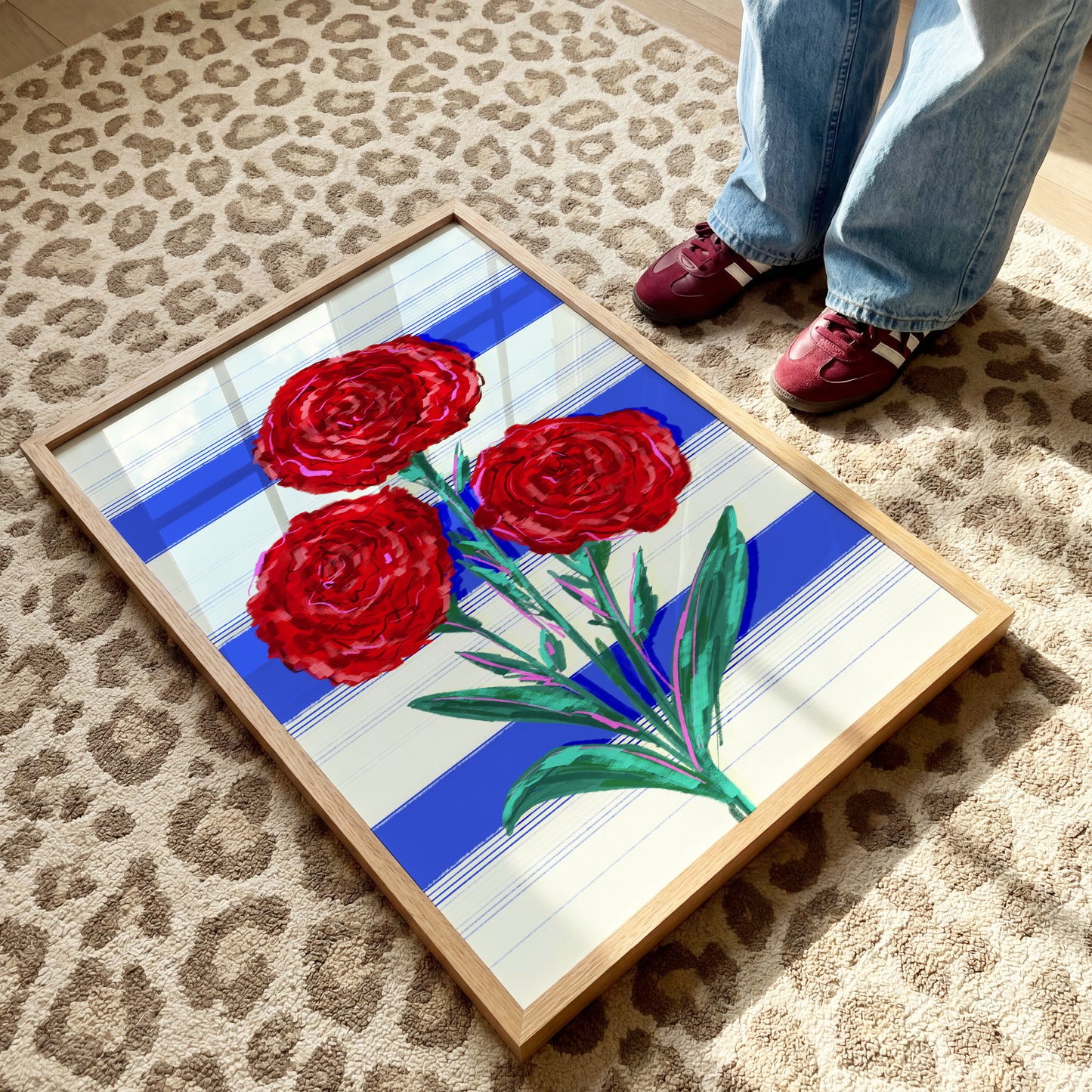 NEW January Birth Flower / Floral Art Print