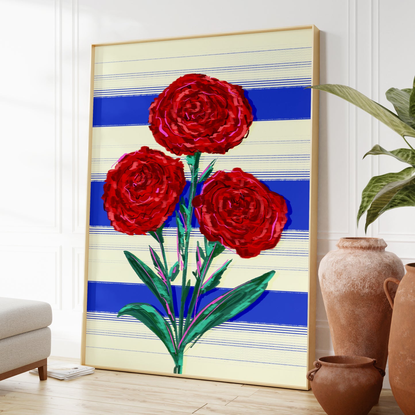 NEW January Birth Flower / Floral Art Print