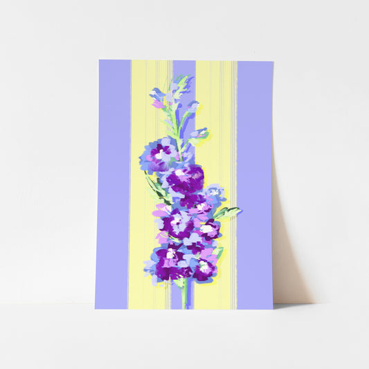 NEW July Birth Flower / Floral Art Print