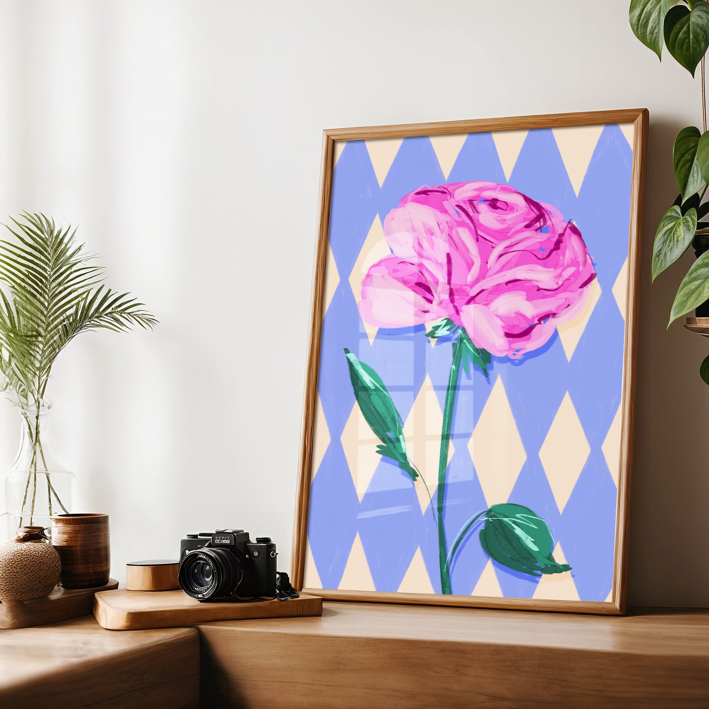 NEW June Birth Flower / Floral Art Print