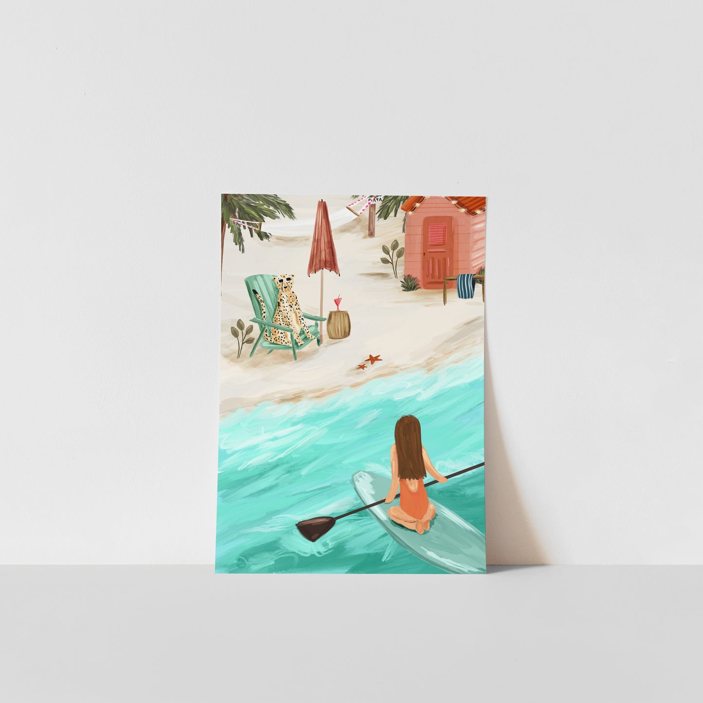 La Playa / Travel Art Print