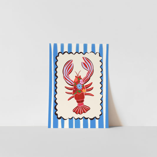 Lobster / Kids Art Print