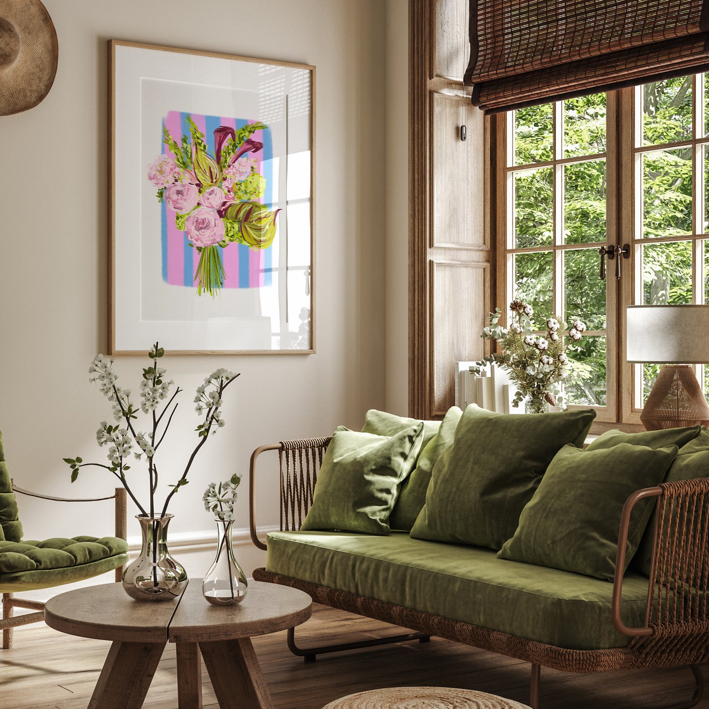 Flower Bouquet 15 / Floral Art Print