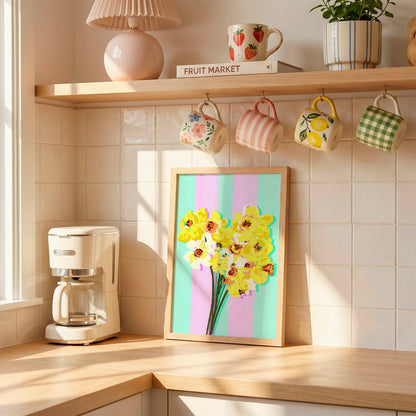 NEW March Birth Flower / Floral Art Print