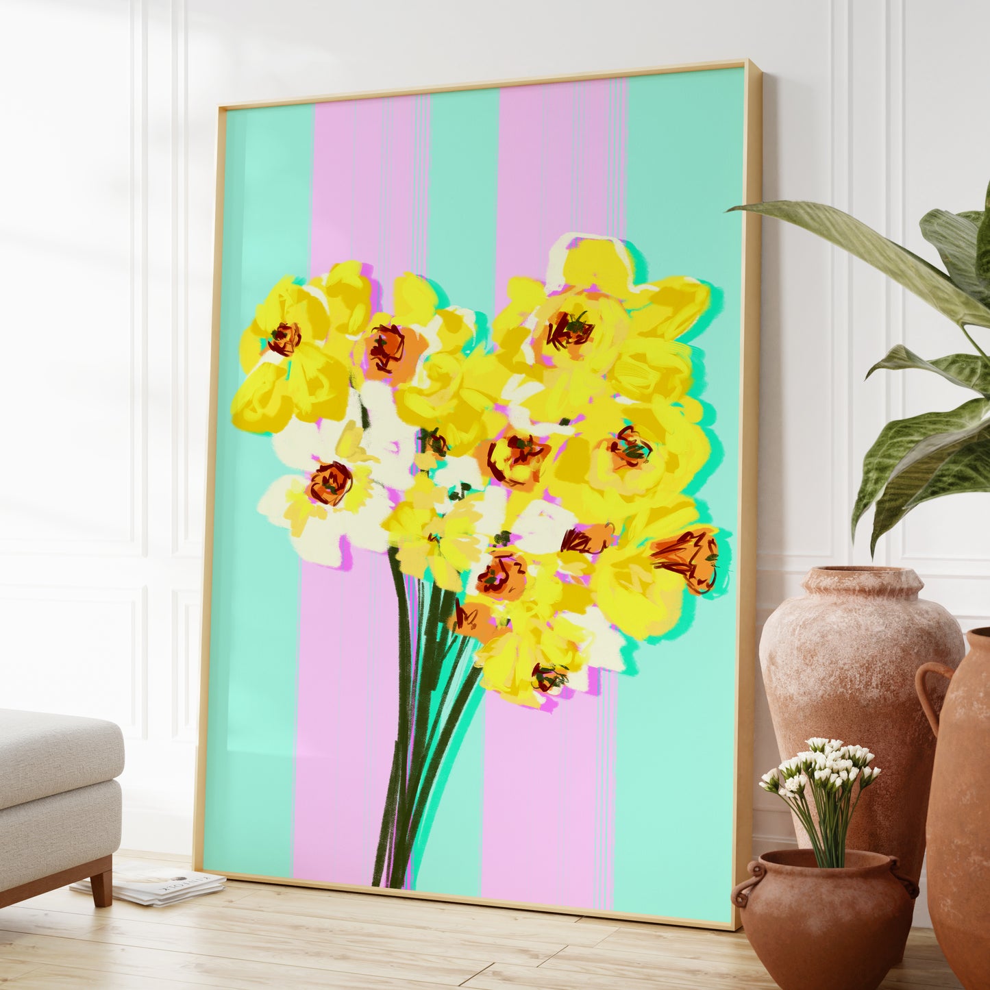 NEW March Birth Flower / Floral Art Print