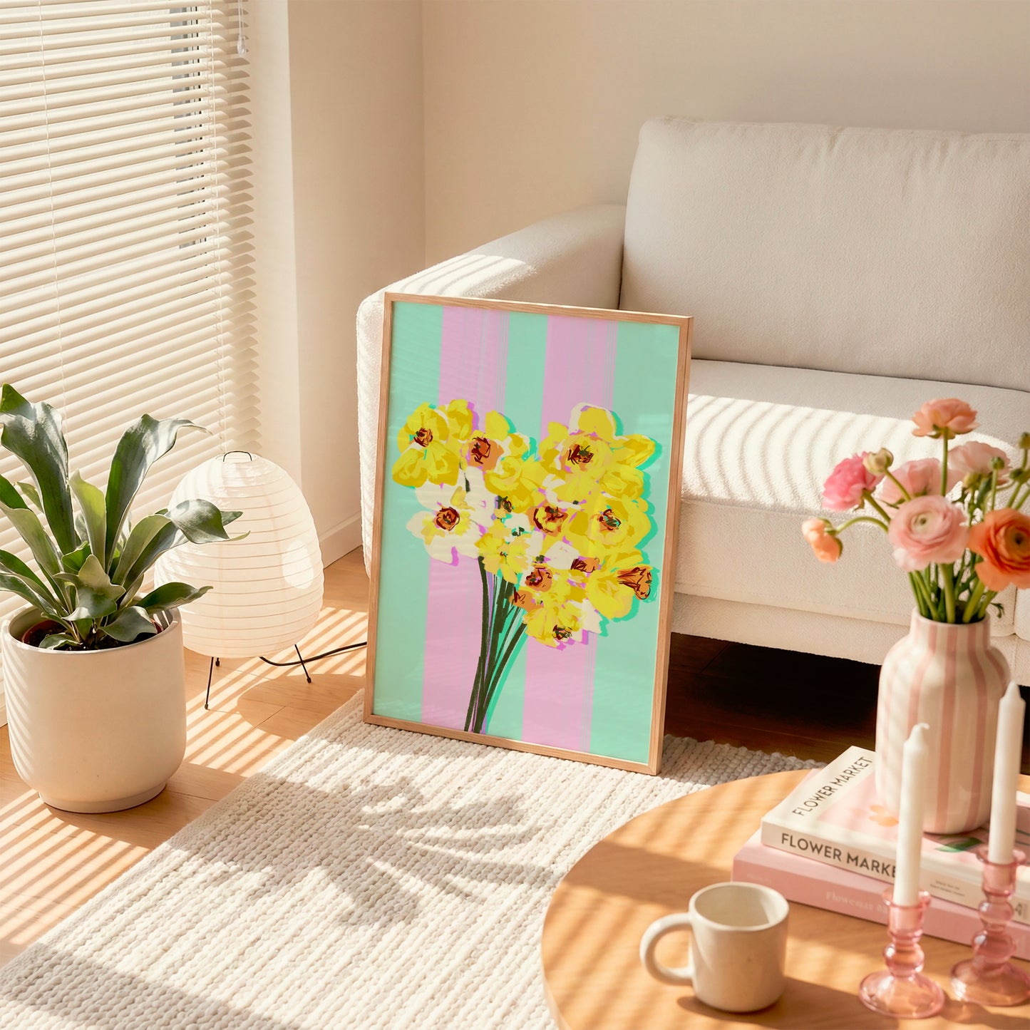 NEW March Birth Flower / Floral Art Print