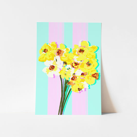 NEW March Birth Flower / Floral Art Print