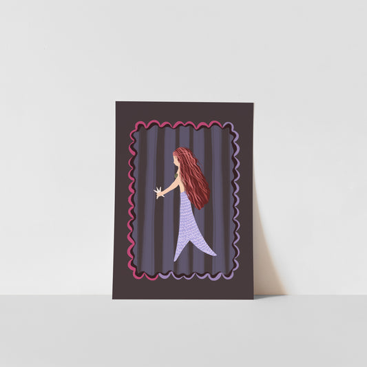 Mermaid / Kids Art Print