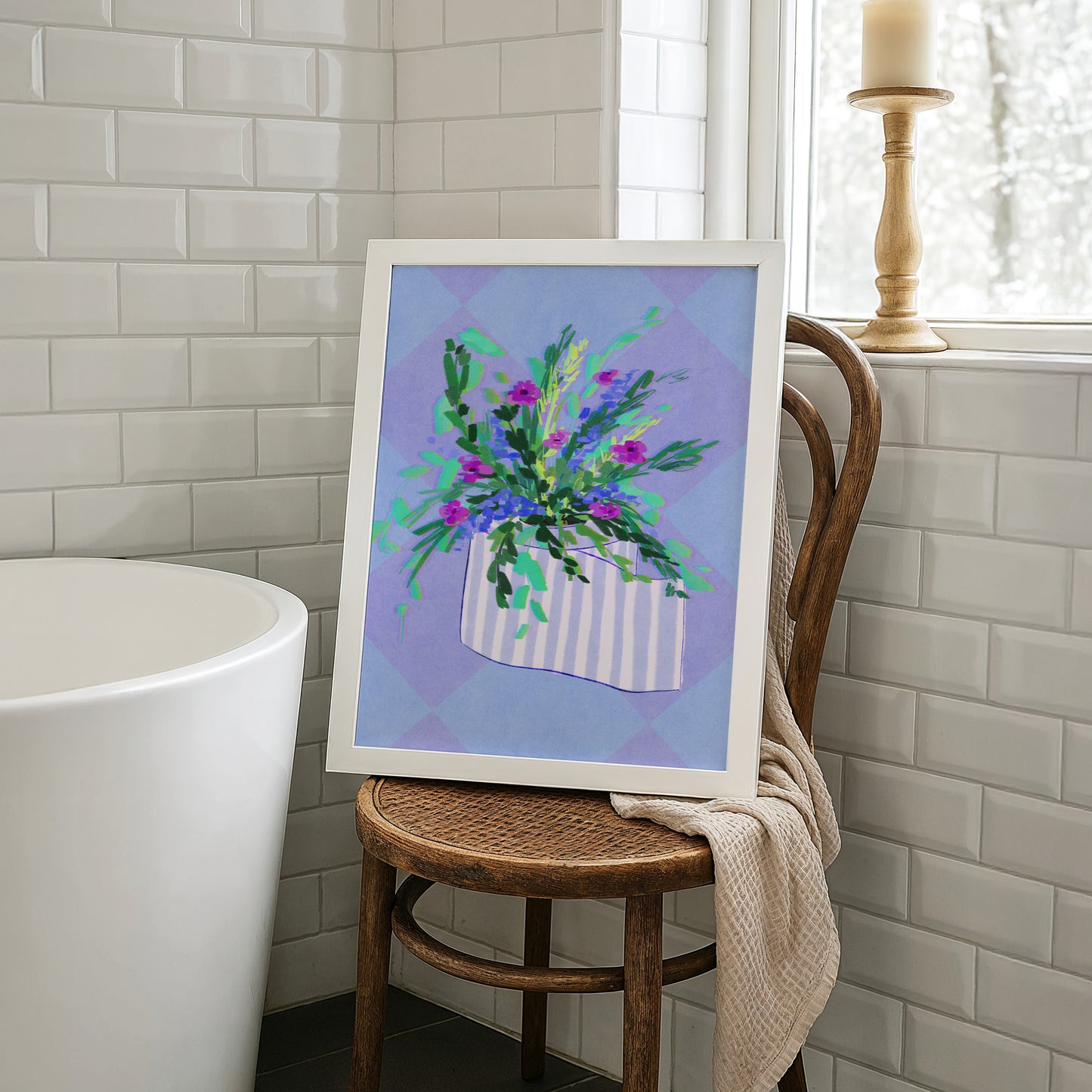 Toilet Roll / Bathroom Art Print