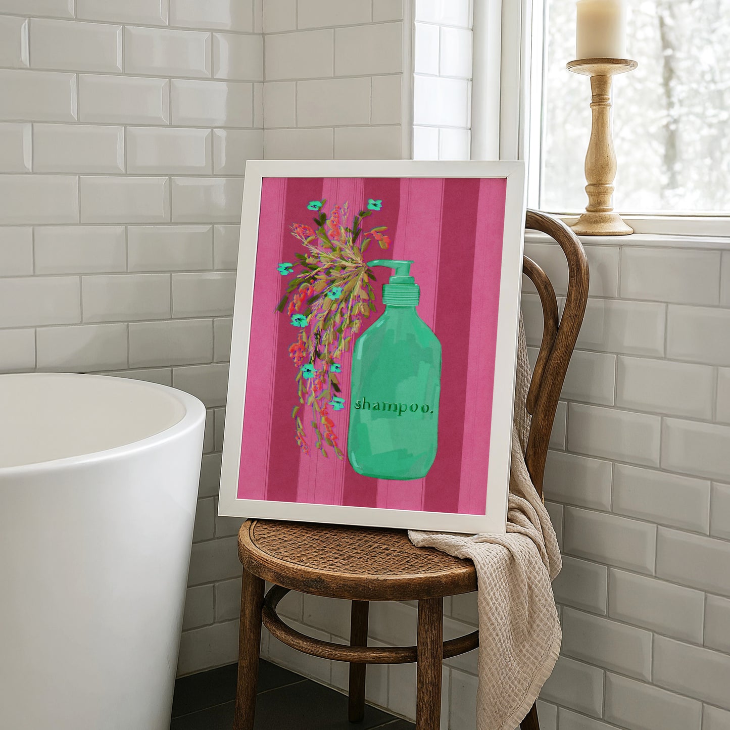 Shampoo / Bathroom Art Print